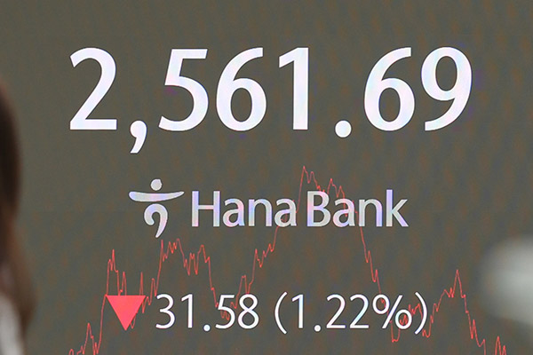 KOSPI Declines 1.22% on Wednesday