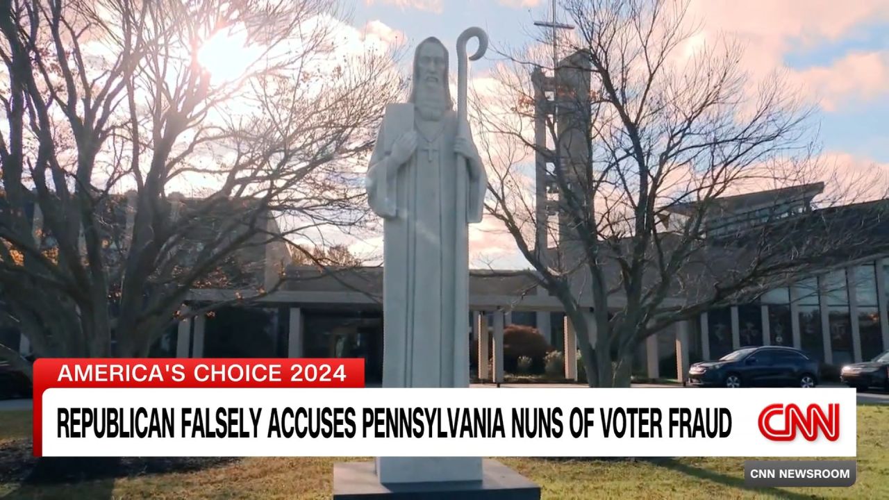 <p>CNN's Danny Freeman investigates a viral, bogus voter fraud conspiracy theory about nuns in Pennsylvania that was boosted by Elon Musk's Super PAC.</p>