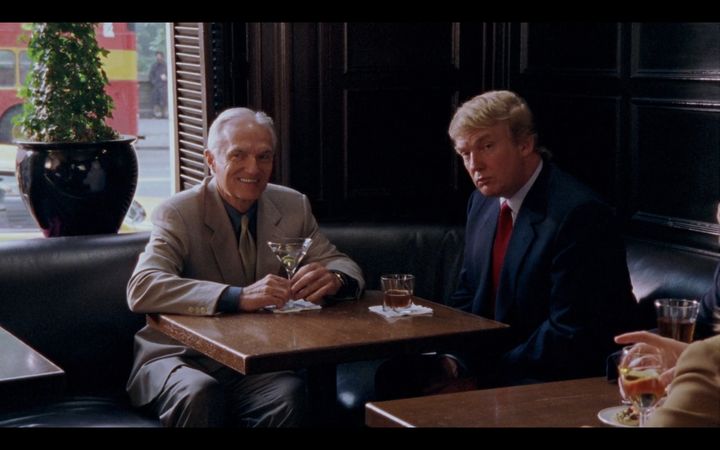 Donald Trump (right) in an episode of HBO's "Sex and the City."