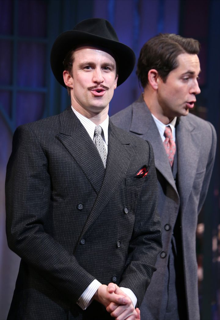 Gavin Creel (left) and Zachary Levi co-starred in the 2016 revival of "She Loves Me" on Broadway.