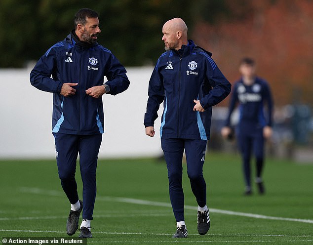 Ten Hag's former assistant Ruud van Nistelrooy has taken interim charge at Old Trafford