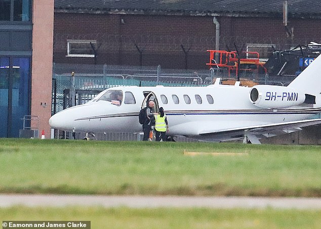 Ten Hag headed back to his homeland just hours after he was sacked by Manchester United