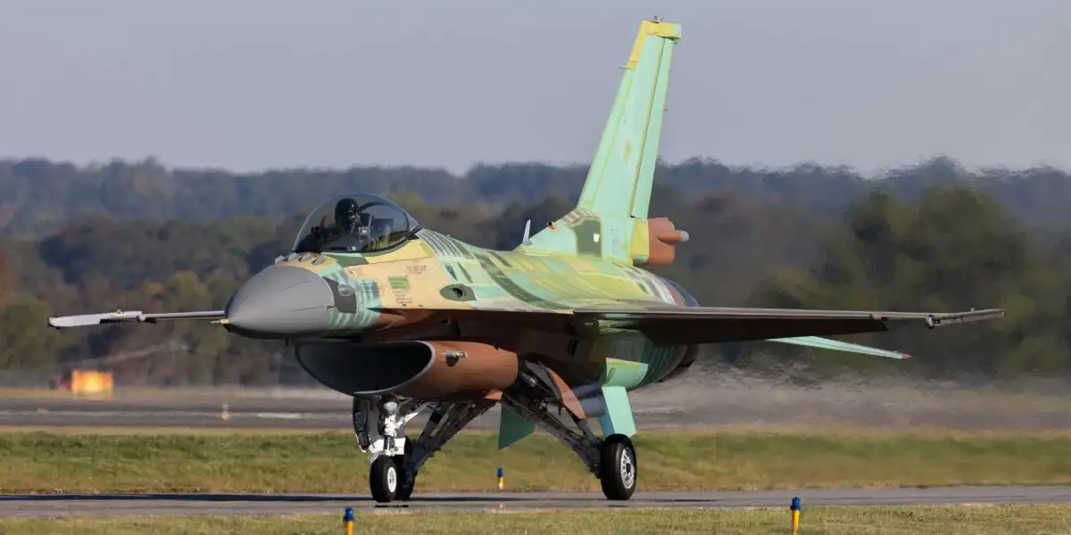 Successful Flight of First Bulgarian F-16 Block 70 fighter jet