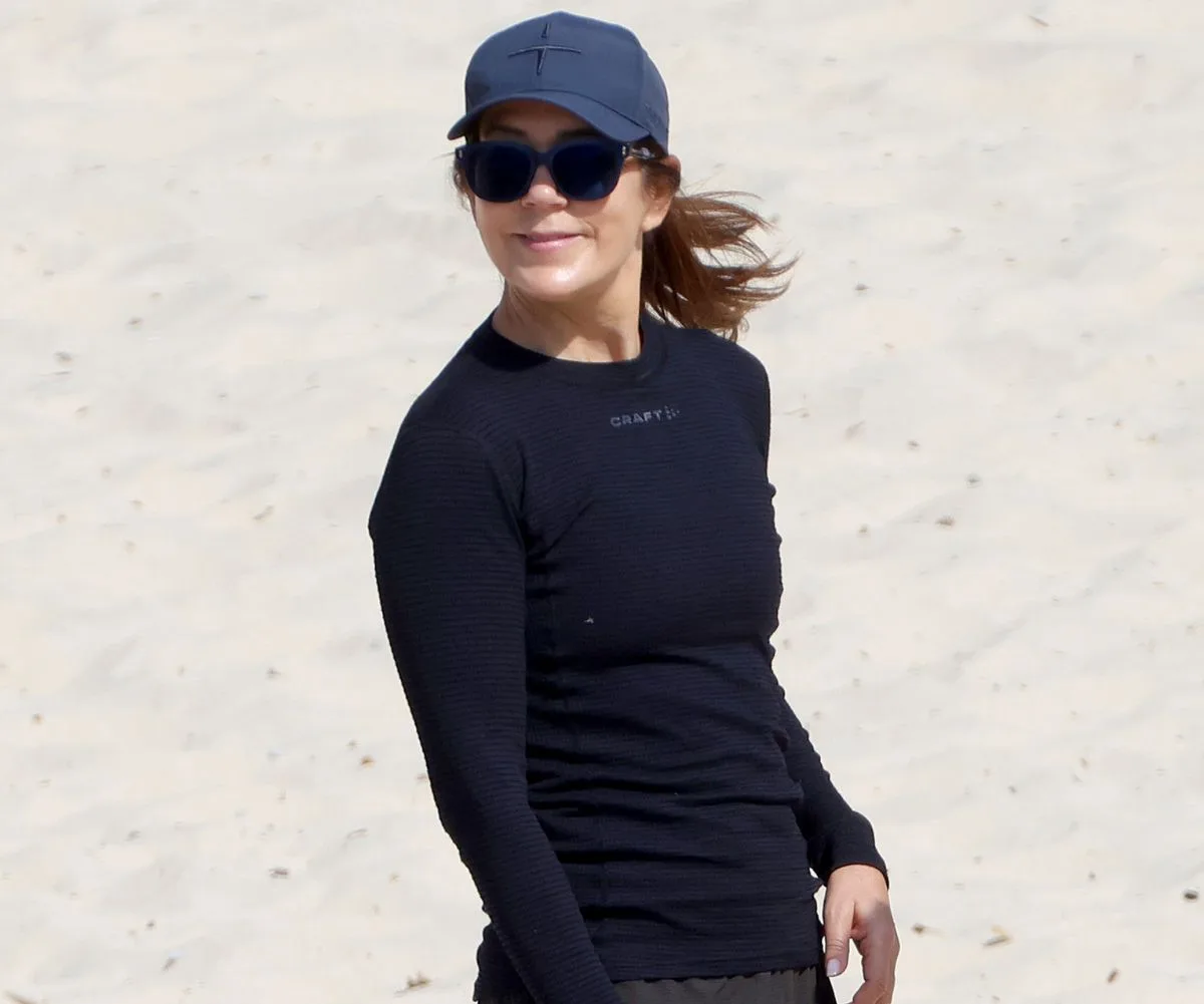 Queen Mary on the beach in Australia