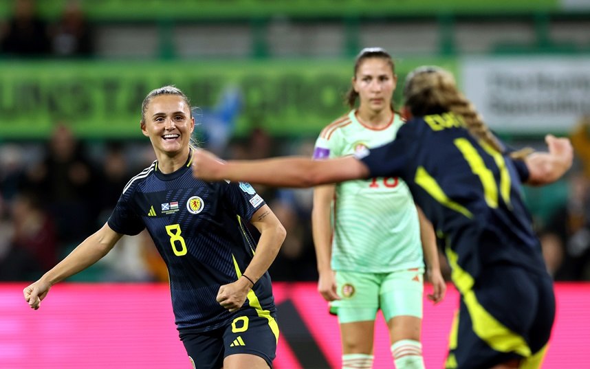 Scotland v Hungary - UEFA Women's EURO 2025 Play-Off Round One Second Leg EDINBURGH