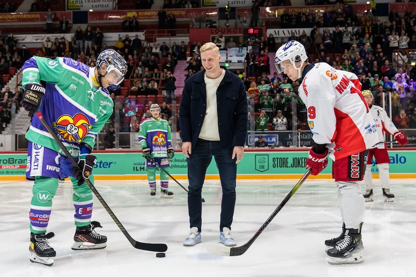 20241029 Helsinki, FINLAND. Jokerit Helsinki v Hokki Kajaani. Valtteri Filppula #51 of...