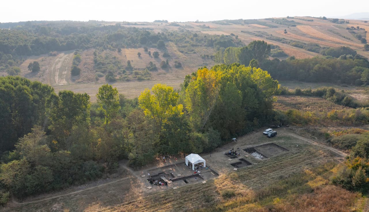 Serbia house neolithic farmers