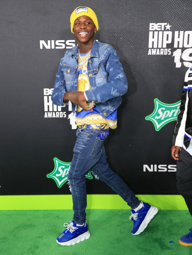 Quando Rondo attends the BET Hip Hop Awards 2019 at Cobb Energy Center on Oct. 5, 2019, in Atlanta, Georgia. (Carmen Mandato/Getty)