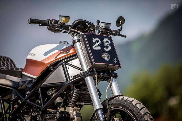 Custom Ducati Multistrada 1000 DS street tracker