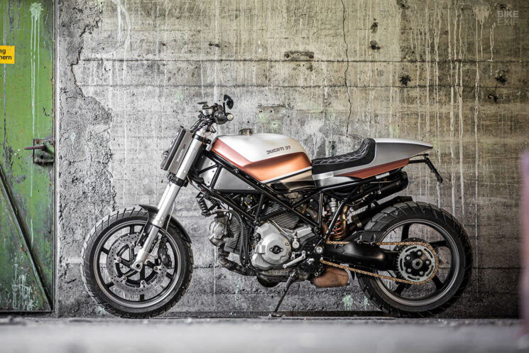 Custom Ducati Multistrada 1000 DS street tracker