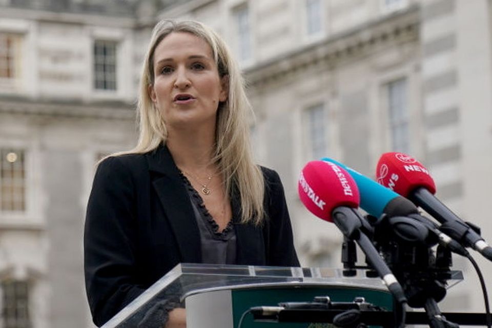 Justice Minister Helen McEntee said Ireland’s planned anti-Slapp laws go beyond EU requirements. Photo: PA