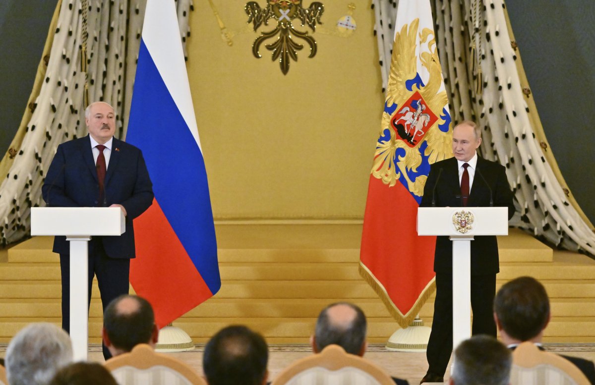 Lukashenko and Putin