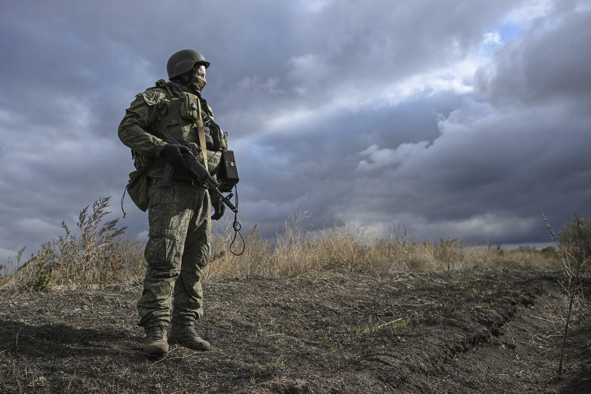 Russian soldier in Ukraine