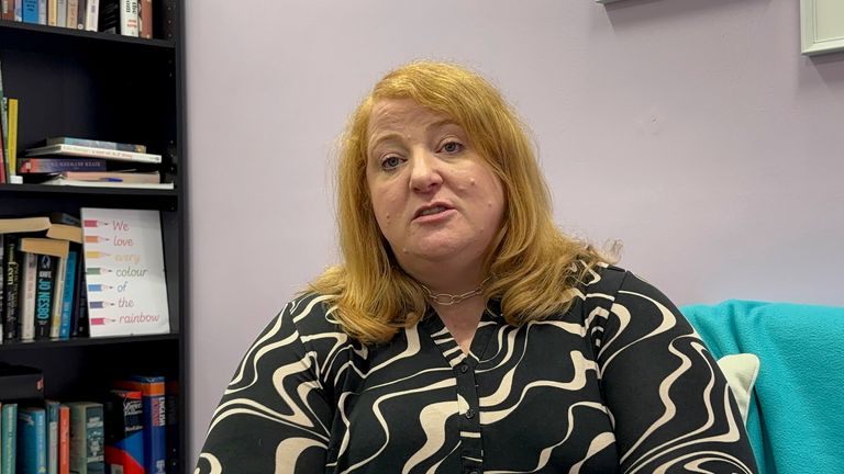 Stormont Justice Minister Naomi Long speaks at the launch of the Domestic and Sexual Abuse Strategy, at the NSPCC's headquarters in Northern Ireland, in north Belfast. The new cross-departmental strategy is aiming to crack down on domestic and sexual abuse, under a seven-year strategy which aims to protect and support those at risk, bring perpetrators to justice and make Northern Ireland a place where domestic abuse and sexual abuse are not tolerated. Picture date: Wednesday September 25, 2024. PA Photo. See PA story ULSTER Strategy. Photo credit should read: Rebecca Black/PA Wire