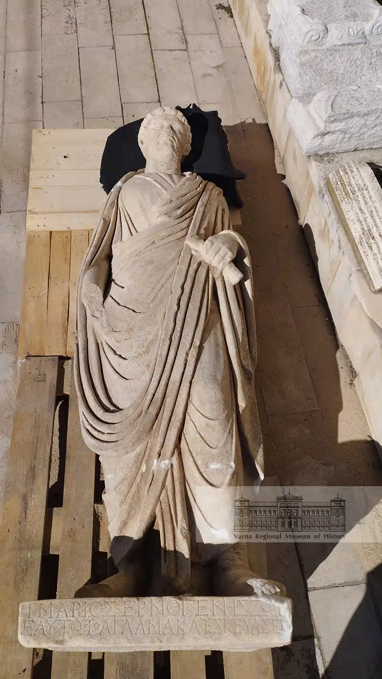 An Ancient Roman Citizen Raised a Statue of Himself. Archeologists Just Found It.